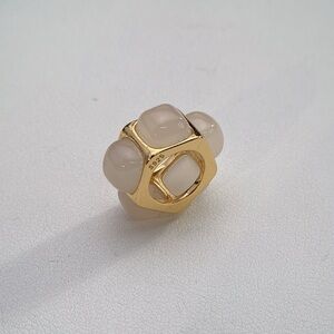 SGP6 S925 Stamped White Jade Floating Pendant